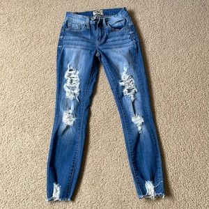 Distressed Skinny Jeans